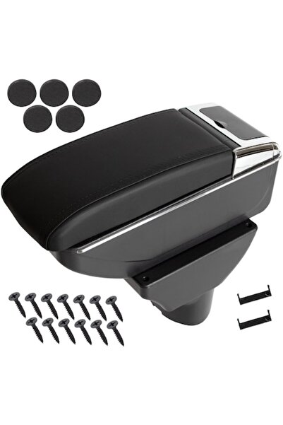 Autowag Cotieră pentru Hyundai i20 I (2008-2014), piele neagră, cu compartime...