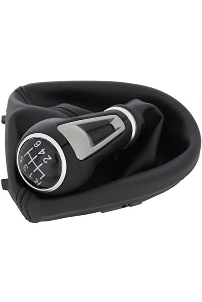 Autowag Maneta schimbător + manșon cu cadru, Autowag, negru, pentru Seat Leon...