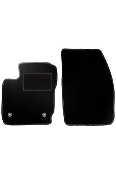 Autoalorria Covorașe auto față pentru: Ford Tourneo Courier Van (2014-): Negru