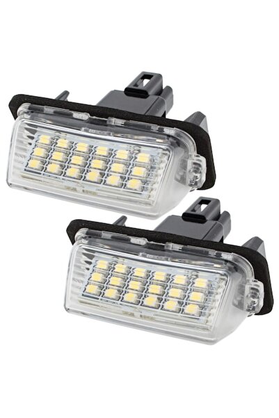 Autowag Lampe LED pt numere înmatriculare, 2 buc, SMD, compatibile cu Toyota Avensis/Camry/Corolla/Prius/Ver