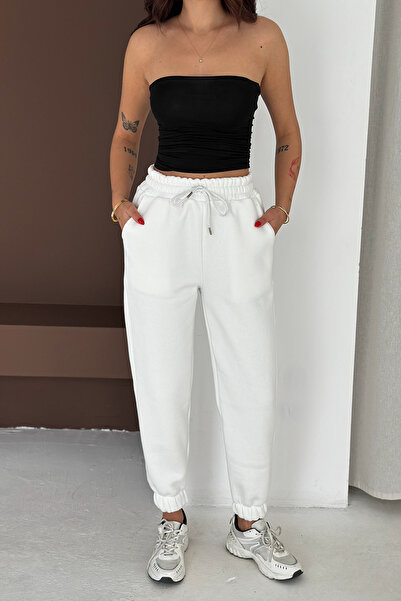 Noa Noa Γυναικείο παντελόνι Jogger με ψηλή μέση – Soft Motion