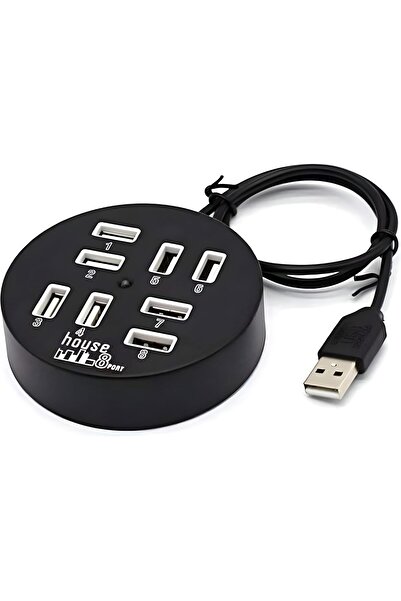 fitto 8 Port USB 2.0 Hub