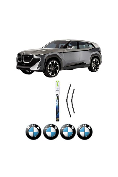 VALEO Stergatoare compatibile cu BMW XM (G09) din 2022, Silencio, 4 Stickere ...