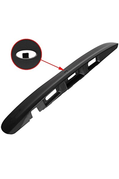 Autowag Capac hayon, Nissan Qashqai J10, negru, cu decupaj pentru cameră vide...