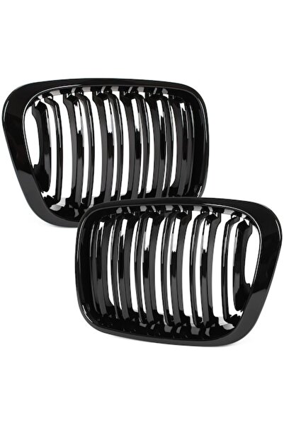 Autowag Grilă față pentru BMW E46 (1998-2001) Autowag, set de 2, negru lucios