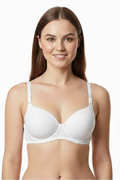 EBRULİ LİNGERİE حمالة صدر مدعمة بالسيليكون مع ملابس داخلية صغيرة