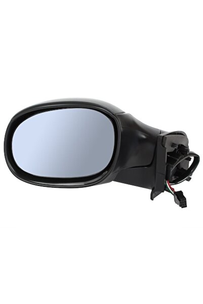 Autowag Oglindă exterioară pentru Citroen C3 — electrică, stânga, neagră, 3 pini