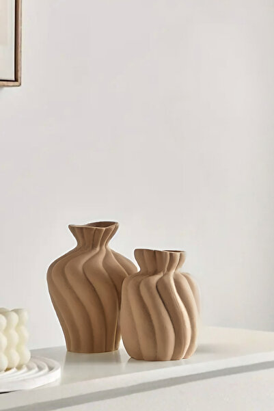rufhomedesign Σκανδιναβικό βάζο 2 τεμαχίων 14*12 εκ. Bohemian Gift Pinterest Pampas Vase Αξεσουάρ σαλονιού