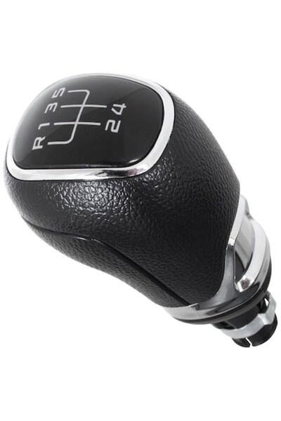 Autowag Manetă schimbător de viteze pentru Skoda Rapid, 5 trepte, negru cu el...