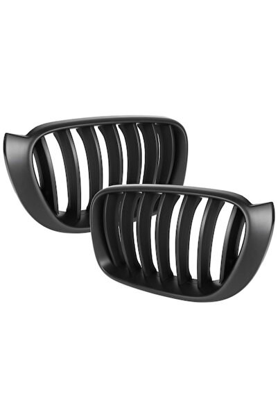 Autowag Set de 2 grile auto pentru BMW X3 F25 / X4 F26, negru mat (2014-2017)