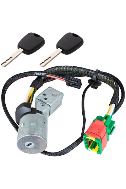 Autowag Comutator aprindere, Peugeot 307 (2001-2005), 2 mufe (3 pini + 2 pini)