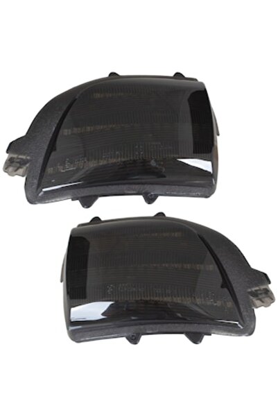 Autowag Set de 2 semnalizatoare laterale LED dinamice fumurii pentru Volvo XC70/XC90 2006-2016