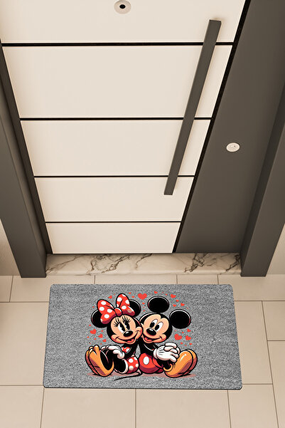 Dormot High Quality Digital Printing, Mickey and Minnie Themed Door Mat