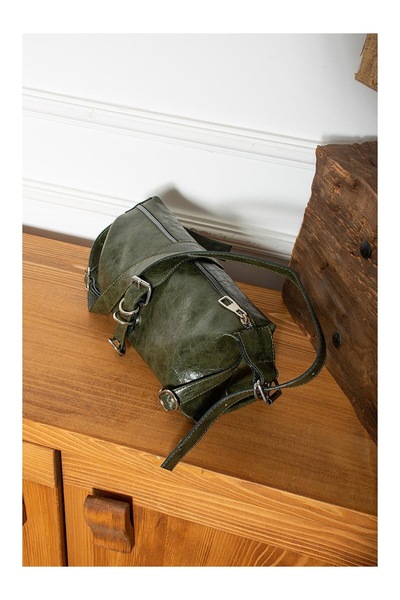 Marvelis Vintage Moda Kadın Omuz Ve Kol Çantası Ayarlanabilir Kemerli