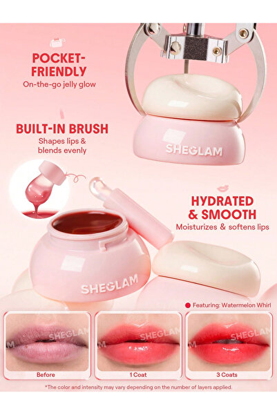 SHEGLAM Hydra Jelly Pocket Lip Jam – Guava Glow