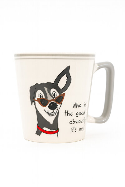 uğurlu dükkan Siberian Husky Oral Mug with Handle