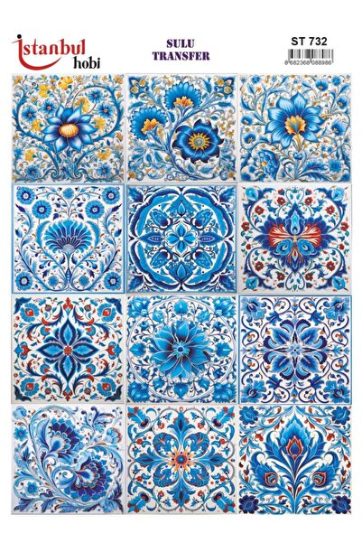 İstanbul Hobi Sulu Transfer Kağıdı 25x35cm ST-733