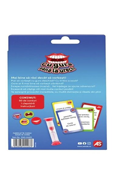 OEM Card game - From ear to mouth, Romanian language