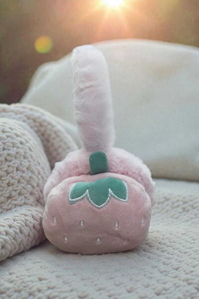 C&A&B KUZEY AVİZE Soğuktan Koruyucu Meyveli Peluş Kışlık Katlanabilir Kulaklık Kulak Koruyucu