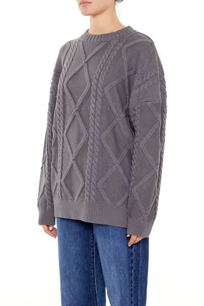 Forever 21 Örgü Desenli Kazak