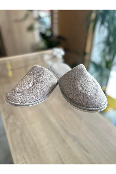 PAMUDOCIA Havlu Terlik - Banyo / Ev Terliği – %100 Pamuk, Kaymaz Taban, Yumuş...