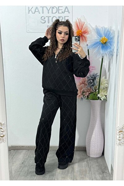 SPARKLE Elegant Black Set with Sparkling Appliqués