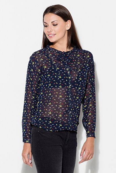 Figl Cămașă K135 Bleumarin S