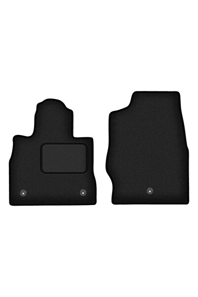 Autoalorria Covorașe auto pentru: Ford Explorer ST-Line Pickup (2019-): Velur negru (față)