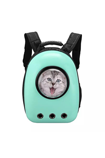 Gonga Rucsac transport animale de companie, tip capsula, impermeabil,Gonga® Turcoaz