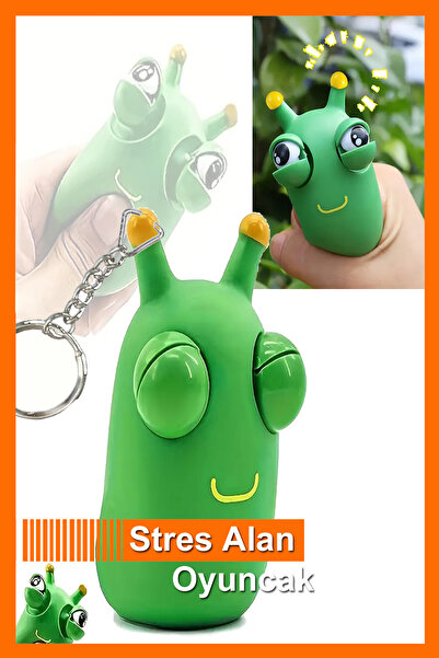 Bundeba Gözleri Fırlayan Pörtleyen Komik Göz Küresi Patlama Sıkma Sukuşi Solucan Dekompresyon Oyuncak