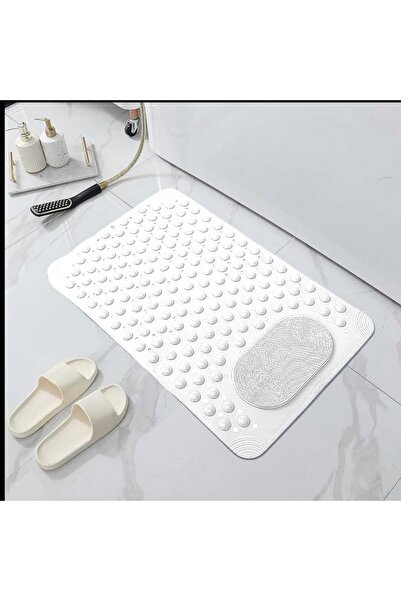 MAİN SHOP Massage Suction Cup Bath Mat & Non-Slip Shower Cabin Mat 36X70 cm M-162