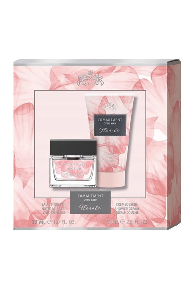 Otto Kern Commitment Florale Gift Set Eau de Toilette 30 ml + Shower Gel 75 ml Pink