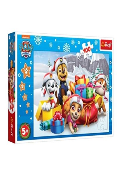 Trefl Paw Patrol Christmas Puzzle, 100 pieces