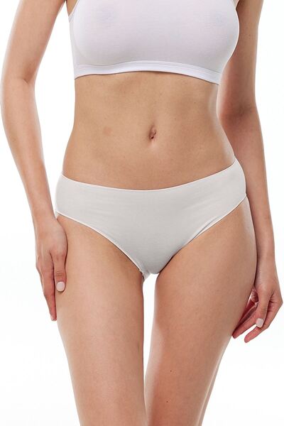 Malabadi Women's 2-Pack Modal Slim Fit Mid-Rise Briefs 187, Underwear