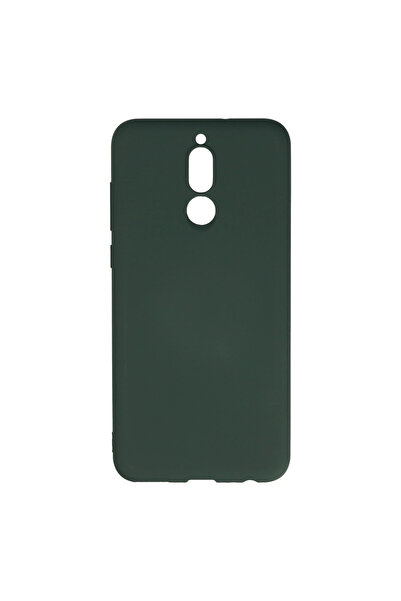 eco port جراب هواوي ميت 10 لايت نانو سيليكون مخملي من الداخل - أخضر داكن