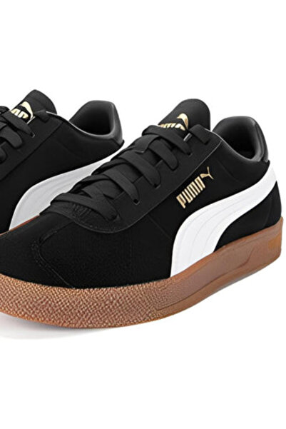 Puma Black Rubber Sports Shoes Black Brown