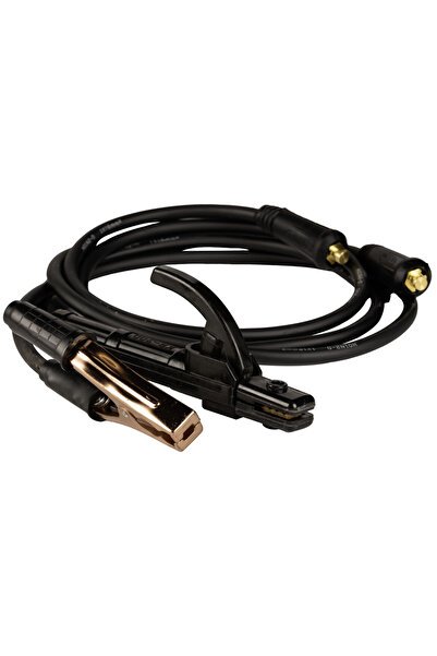 Evotools Welding/Earthing Pliers Cable Set 200 A 10 mmp 1.6/1.2 m