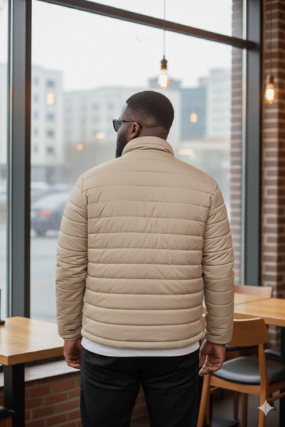 MEYASU New Season a Quality Comfortable Fit Lined Quilted Coat