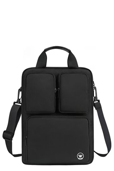 woys 16-Inch Briefcase Computer Notebook Laptop Bag with Waterproof Fabric Features