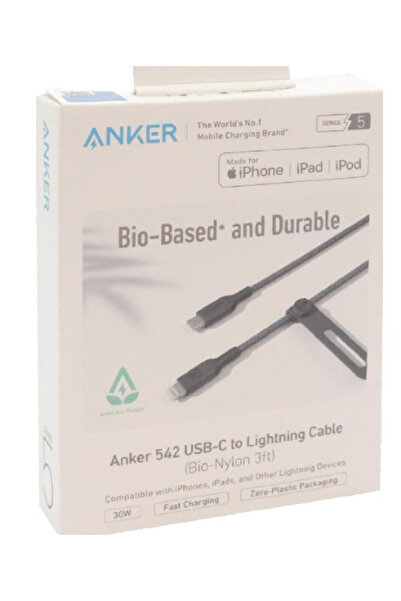 Anker Anker 544 Type-C Charging and Data Transfer Cable, Black, 140W