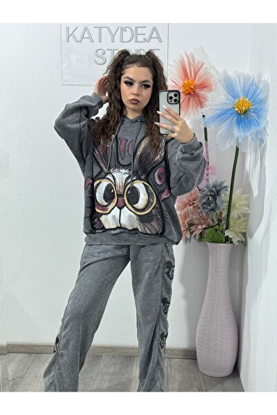 KATYDEA STORE Hanorac BUNNY KOREA STYLE