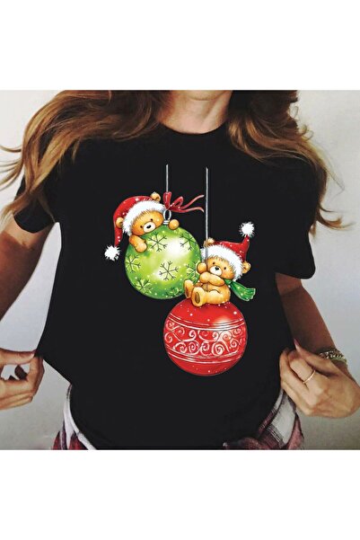 OEM 100% Cotton T-Shirt Black 2 Globes