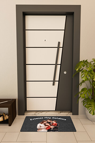 Dormot High-Quality Digital Printing, Welcome to Our Family and Home Themed Doormat