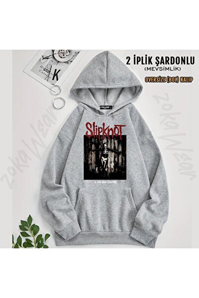 ZOKAWEAR Slipknot v12 cu imprimeu cu glugă Swea tricou (2 fire)