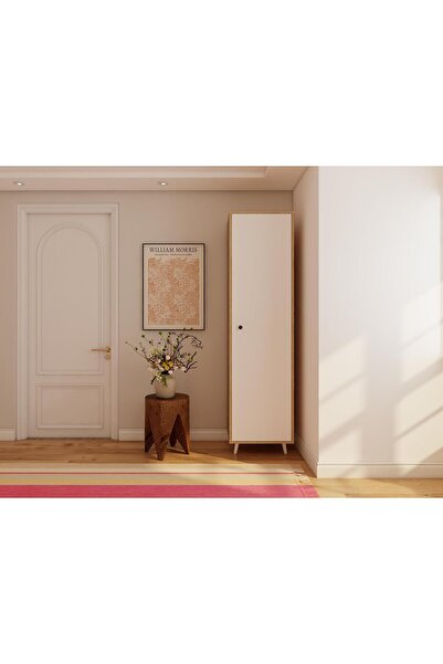 Masif Market Harput Çok Amaçlı Tek Kapaklı Banyo Dolabı Lefkas