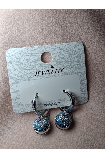 TwinRoots Kararmaz Çelik Xuping Zirkon Taşlı Nazar Boncuklu Gümüş Renkli VIP ...