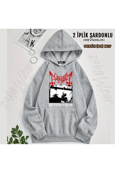 ZOKAWEAR Mayhem v21 cu imprimeu cu glugă Swea tricou (2 fire)