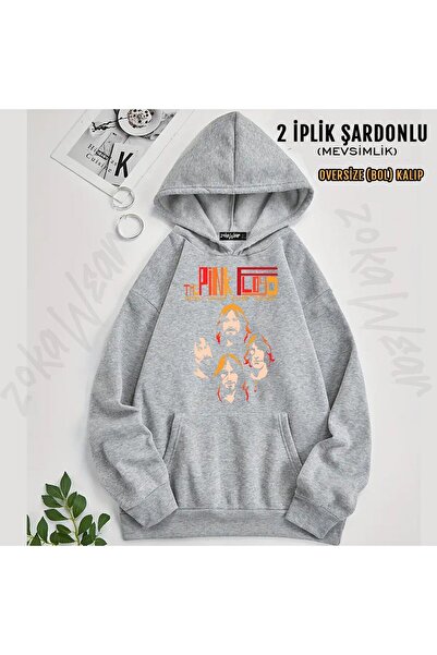 ZOKAWEAR Pink Floyd v23 Štampano Sa kapuljačom Dukserica (2 niti)
