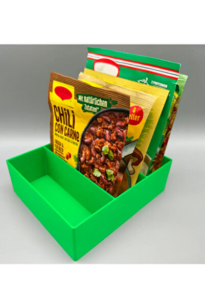 3DAKSESUAR 3-Compartment Organizer for Kitchen Soup Etc.