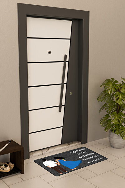 Dormot High-Quality Digital Printing, Family and Stress Are Forbidden Themed Doormat